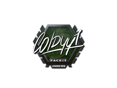 Sticker | COLDYY1 | London 2018