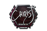 Sticker | chrisJ | London 2018