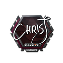 Sticker | chrisJ | London 2018