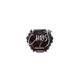 free cs2 skins Sticker | chrisJ | London 2018