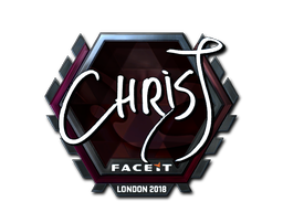 Sticker | chrisJ (Foil) | London 2018