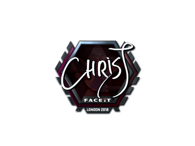 Sticker | chrisJ (Foil) | London 2018