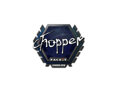 Sticker | chopper | London 2018