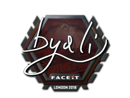 Aufkleber | byali | London 2018