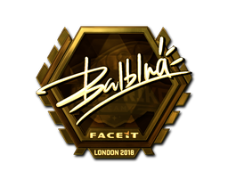 Sticker | balblna (Gold) | London 2018