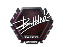 Sticker | balblna | London 2018