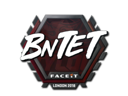 Naklejka | BnTeT | Londyn 2018