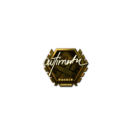 Sticker | autimatic (Gold) | London 2018