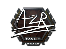 Наклейка | AZR | Лондон 2018