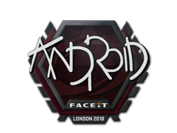 Naklejka | ANDROID | Londyn 2018