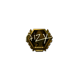 Sticker | aizy (Gold) | London 2018