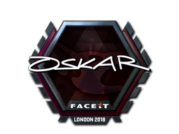 Sticker | oskar (premium) | Londres 2018