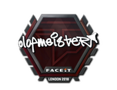 Sticker | olofmeister | London 2018