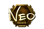 Sticker | NEO (Gold) | London 2018