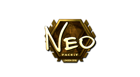 Sticker | NEO (Gold) | London 2018