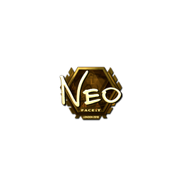 Sticker | NEO (Gold) | London 2018