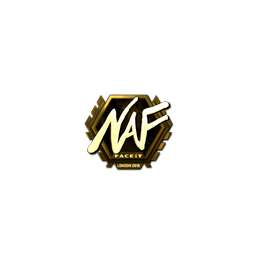 Sticker | NAF (Gold) | London 2018