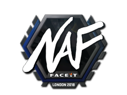 Naklejka | NAF | Londyn 2018