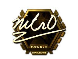 nitr0 (золотая) | Лондон 2018