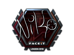 Sticker | NiKo (premium) | Londres 2018