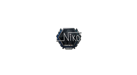 Sticker | niko  | London 2018