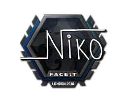 Sticker | niko  | London 2018