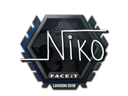 Sticker | niko  | London 2018 image