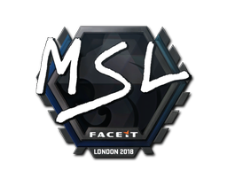 Наліпка | MSL | Лондон 2018