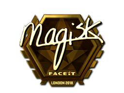 Sticker | Magisk (Gold) | London 2018