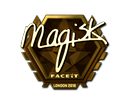 Magisk (Gold) | London 2018 sticker