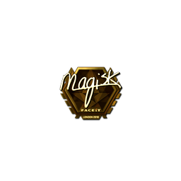 Sticker | Magisk (Gold) | London 2018