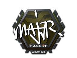 스티커 | MAJ3R | London 2018