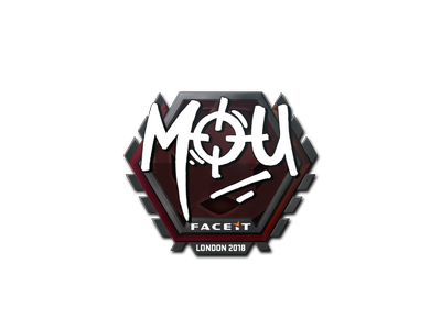 Autocolante | mou | Londres 2018