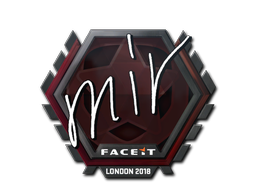 Sticker | mir | London 2018