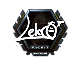 Sticker | Lekr0 (Foil) | London 2018 image
