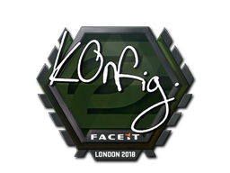 Sticker | k0nfig | Londres 2018