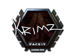 Pegatina | KRIMZ (reflectante) | Londres 2018