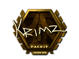 KRIMZ (золотая) | Лондон 2018