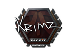 Sticker | KRIMZ | London 2018