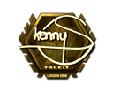 Sticker | kennyS (Gold) | London 2018