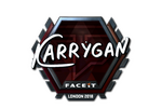 Sticker | karrigan (Foil) | London 2018