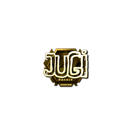 free cs2 skins Sticker | JUGi (Gold) | London 2018