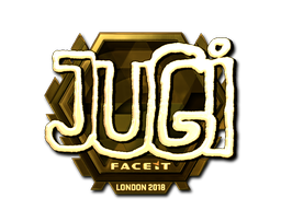 Sticker | JUGi (Gold) | London 2018