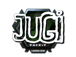 Наліпка | JUGi (лискуча) | Лондон 2018