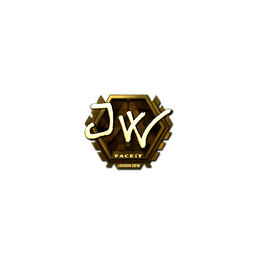 Sticker | JW (Gold) | London 2018