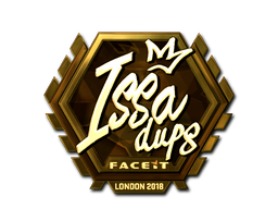 Sticker | ISSAA (Gold) | London 2018