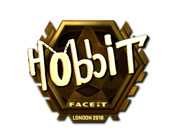 Sticker | Hobbit (Gold) | London 2018