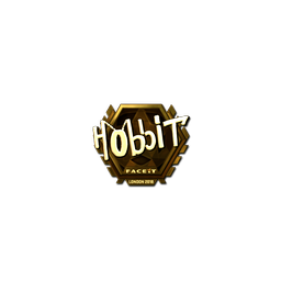 Sticker | Hobbit (Gold) | London 2018