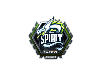 Sticker | Team Spirit (premium) | Londres 2018