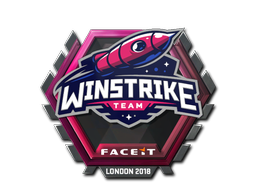 Наліпка | Winstrike Team | Лондон 2018